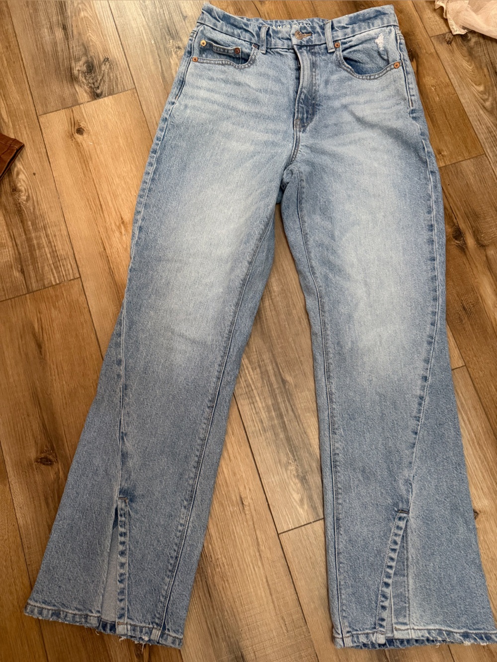 American Eagle Outfitters Light Wash Flare Jeans